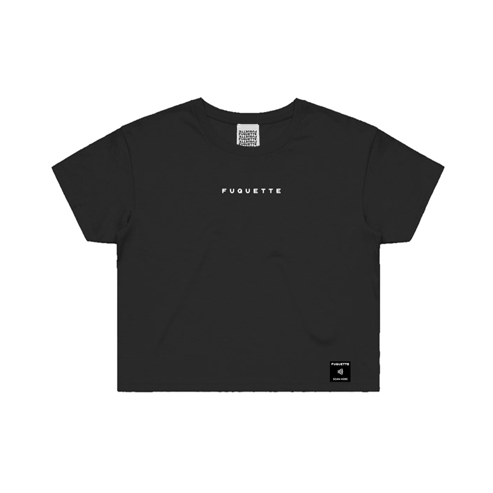 Designer Crop Top Tee