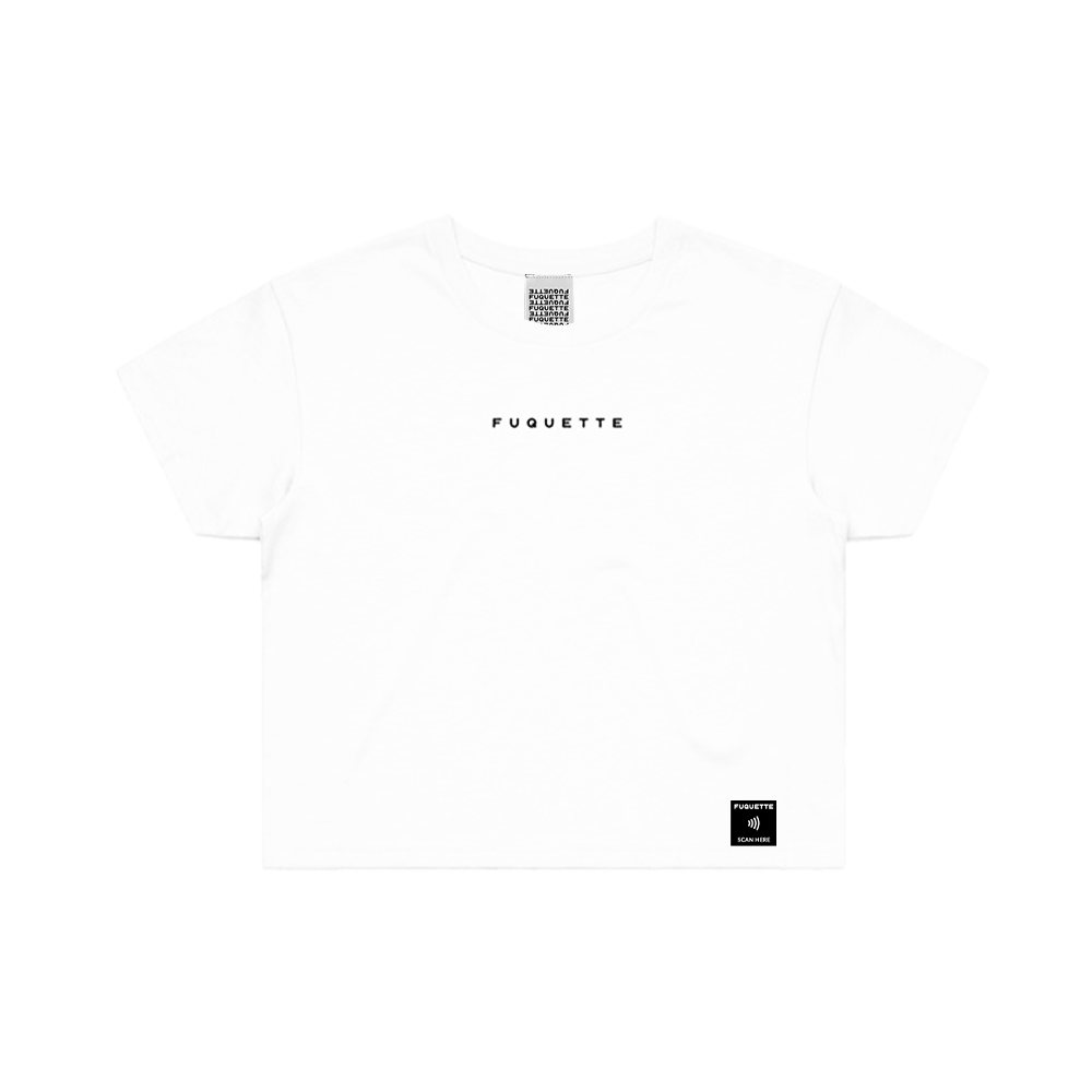Designer Crop Top Tee