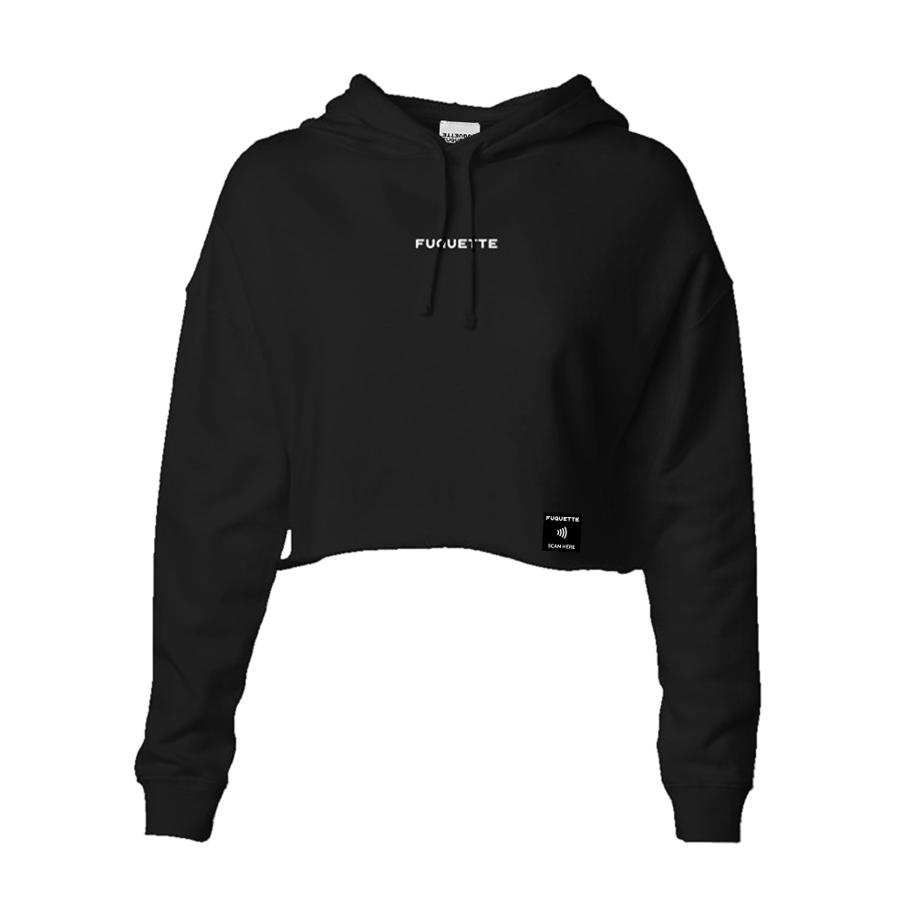 Designer Crop Hoodie