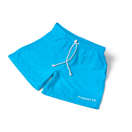 Limited Edition OG Sports Shorts (Miami Blue) - FUQUETTE